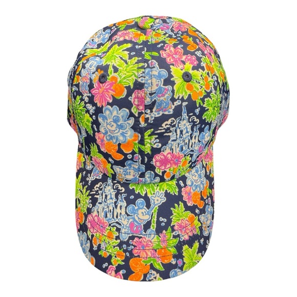 Lilly Pulitzer Disney Vibrant Floral Women's Cap - Multicolor New #10 - Picture 1 of 7